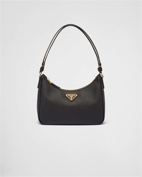 prada black damen|women prada black bag.